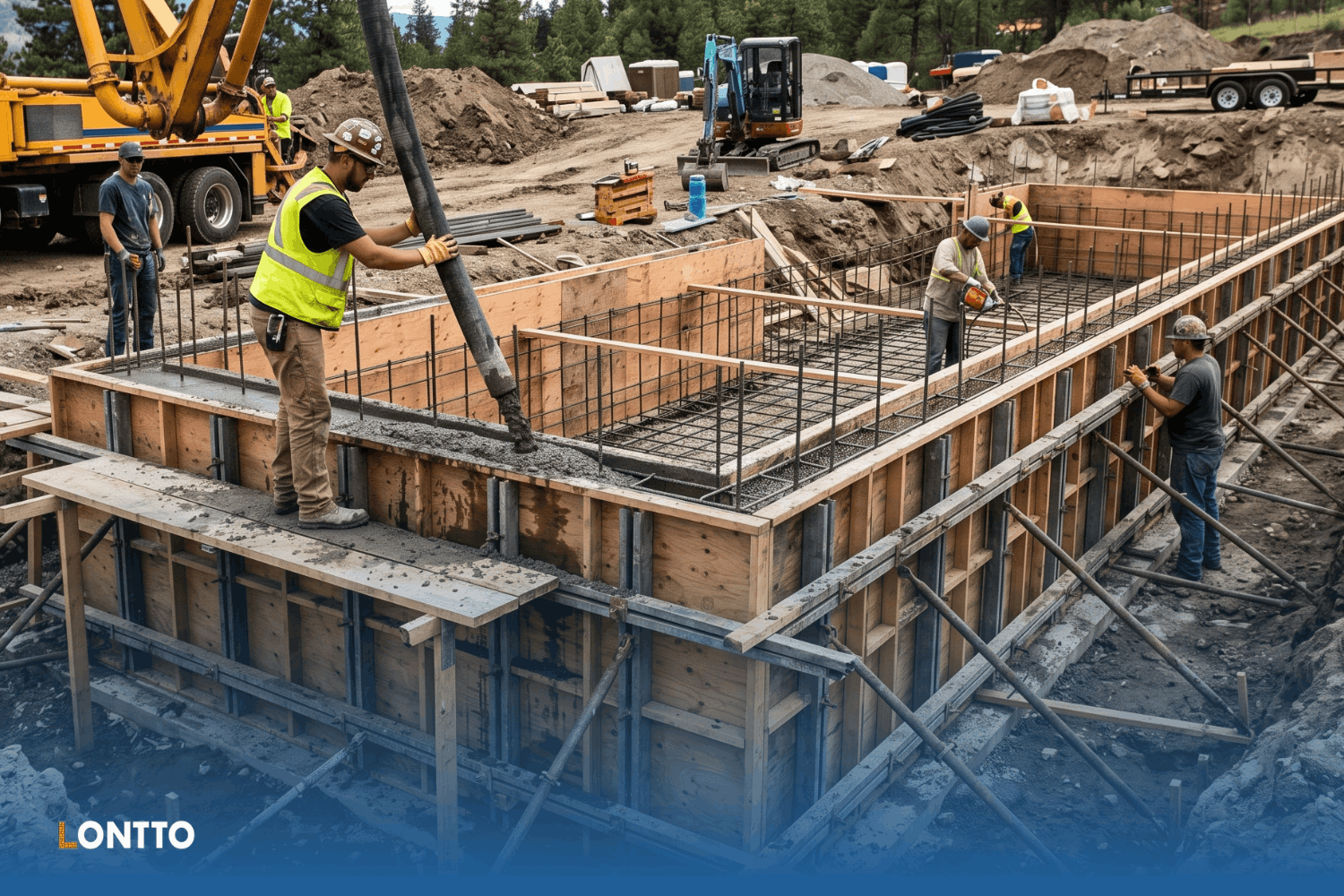 что такое залитые бетонные стены залитые стены против блочных стен