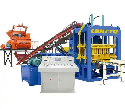 QT4-15 Concrete Brick Press Machine