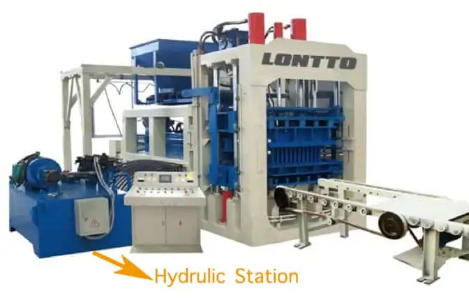 hydraulic brick making machine
