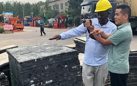 Concrete Block Pallet Manufacturer, GMT Fiber Pallet of Cinder Blocks