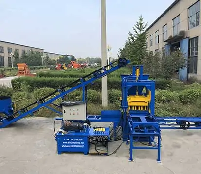 QT3-20 Paver Block Making Machine in Jamaica