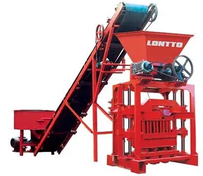 LMT4-35 Hand Concrete Brick Making Machine