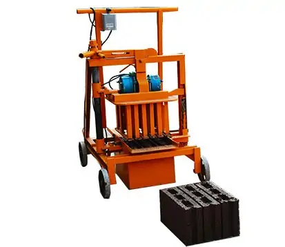 QMJ2-40 Hand Fly Ash Block making Machine