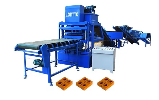 LT4-10 Clay brick making machine in Germany
