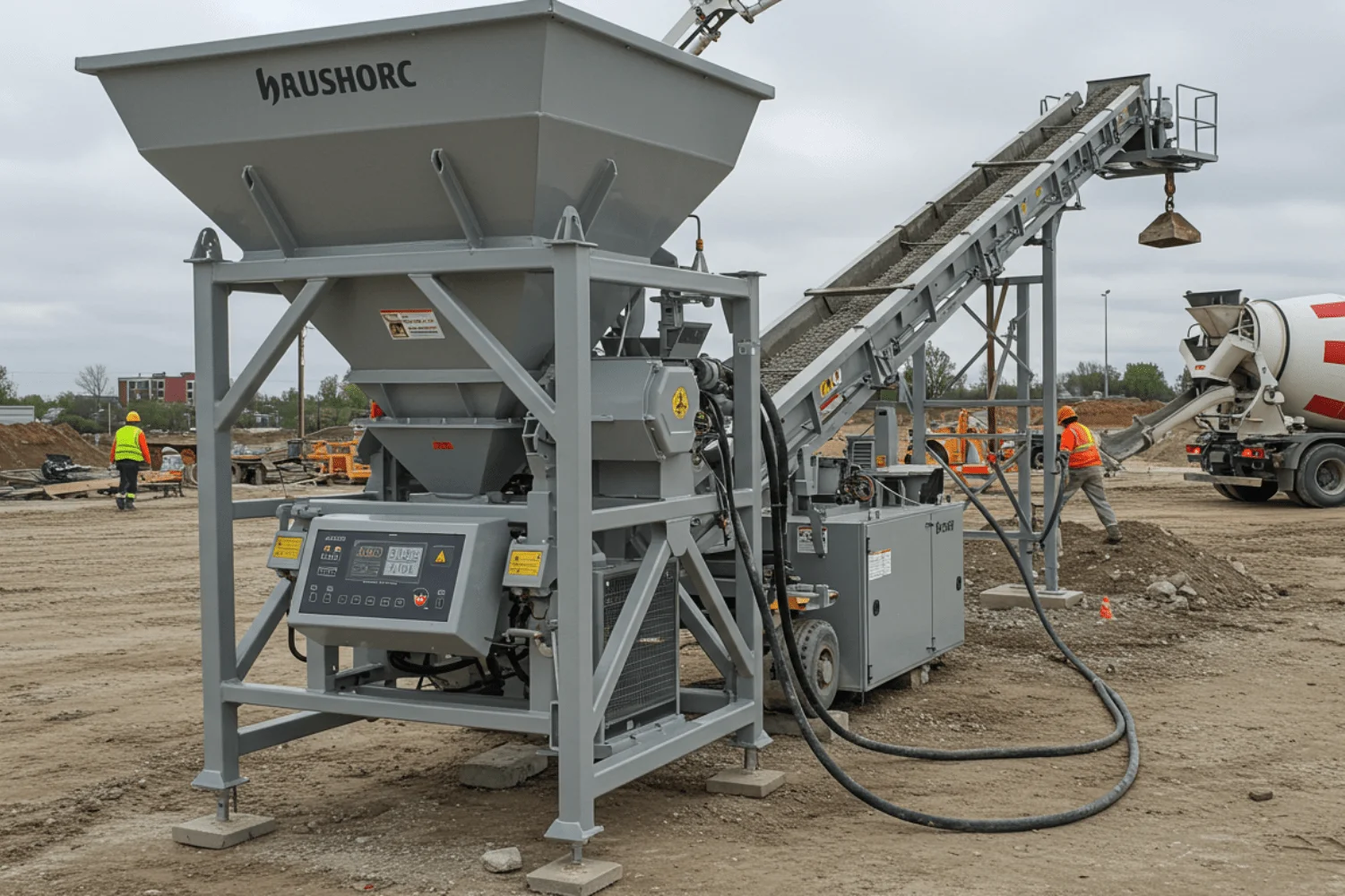 concrete plant components