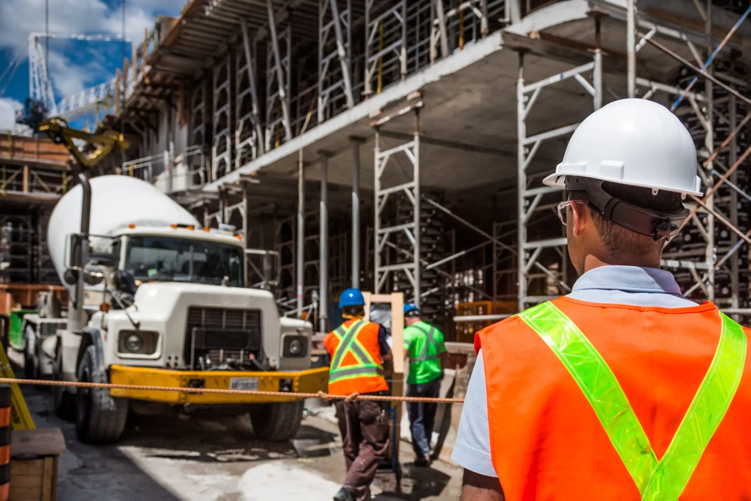 protocolo de seguridad en torno a una bloquera