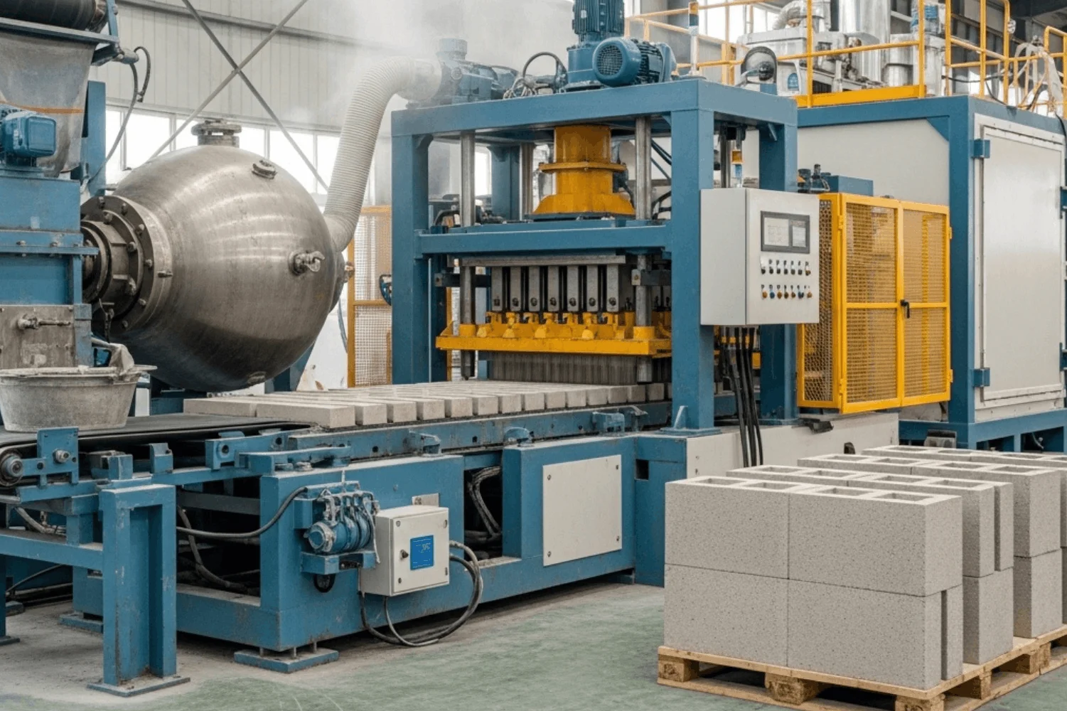 top 7 aac block machine manufacturers in china 