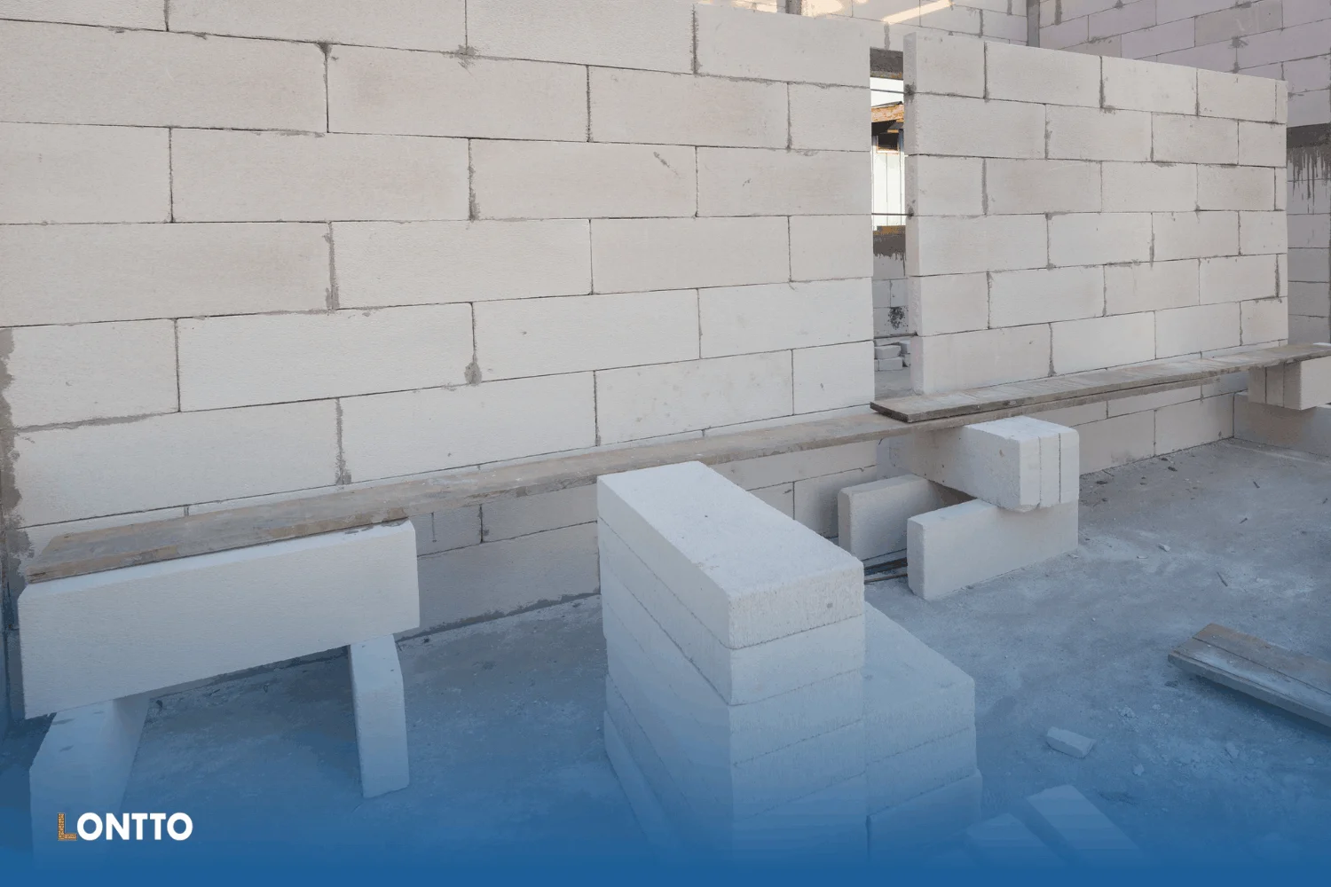 when were cement blocks invented